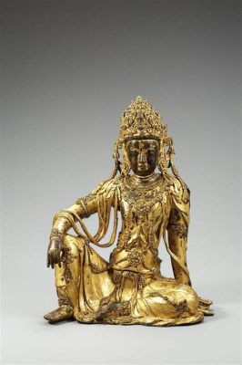  Goryeo Seated Bodhisattva - En Kontemplation Över Frånvänd Skönhet Och Lyrisk Stillhet